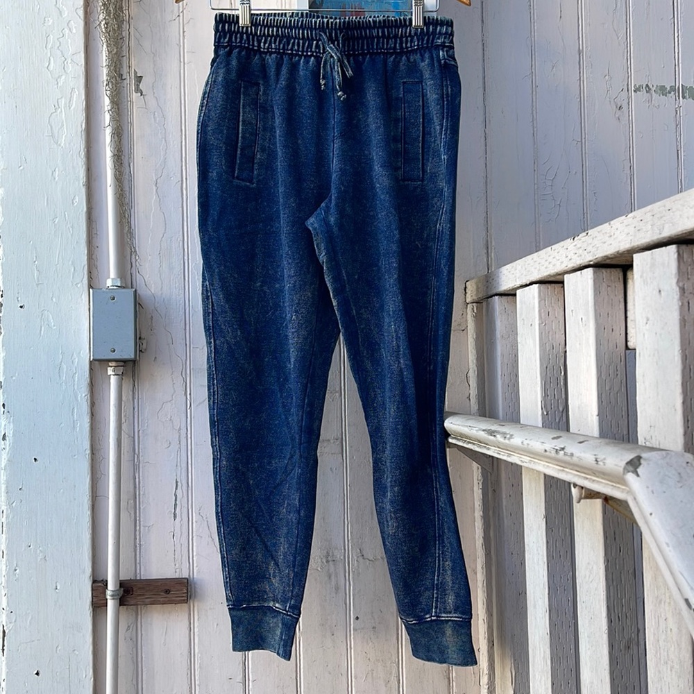 Helmut Lang Indigo Sweatpants